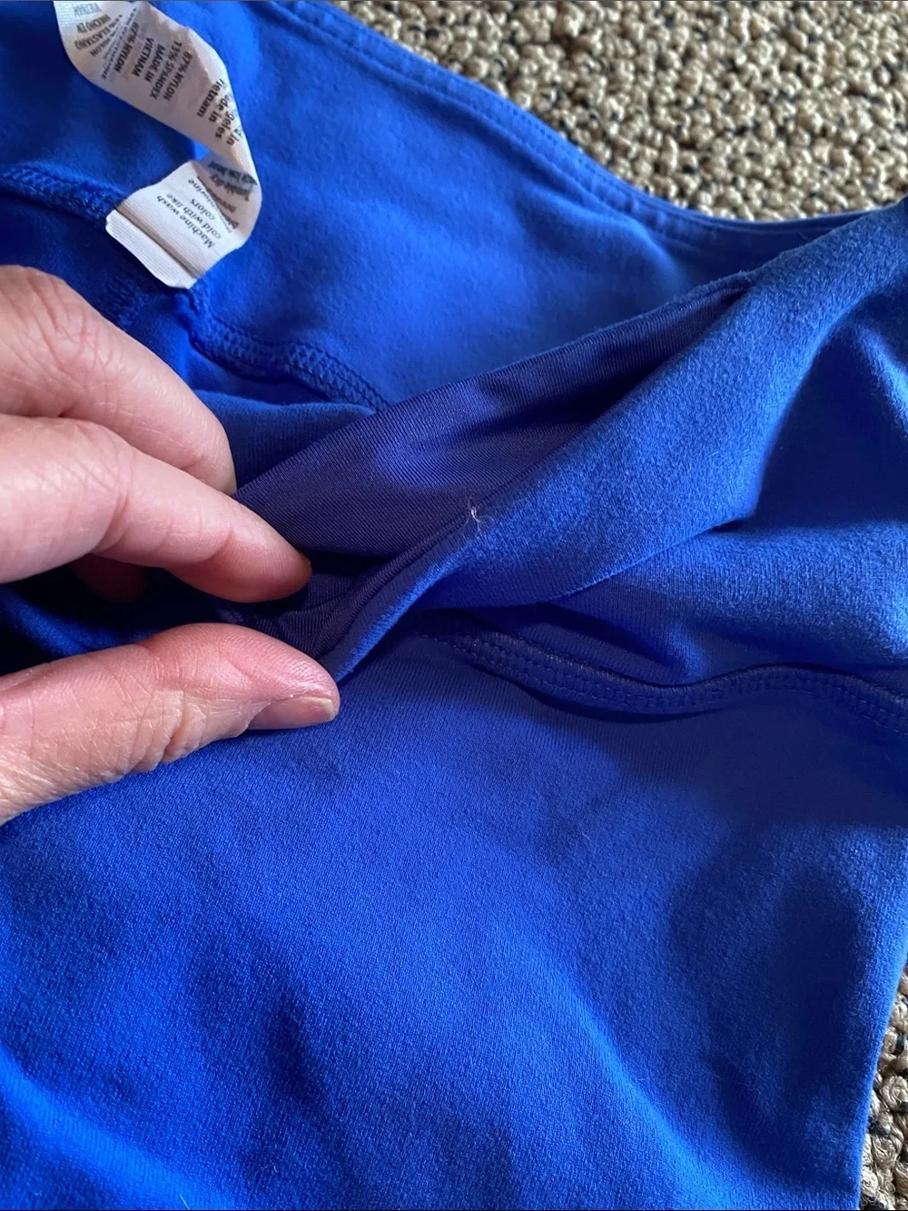 ALO Yoga Royal Blue High-Waist Leggings